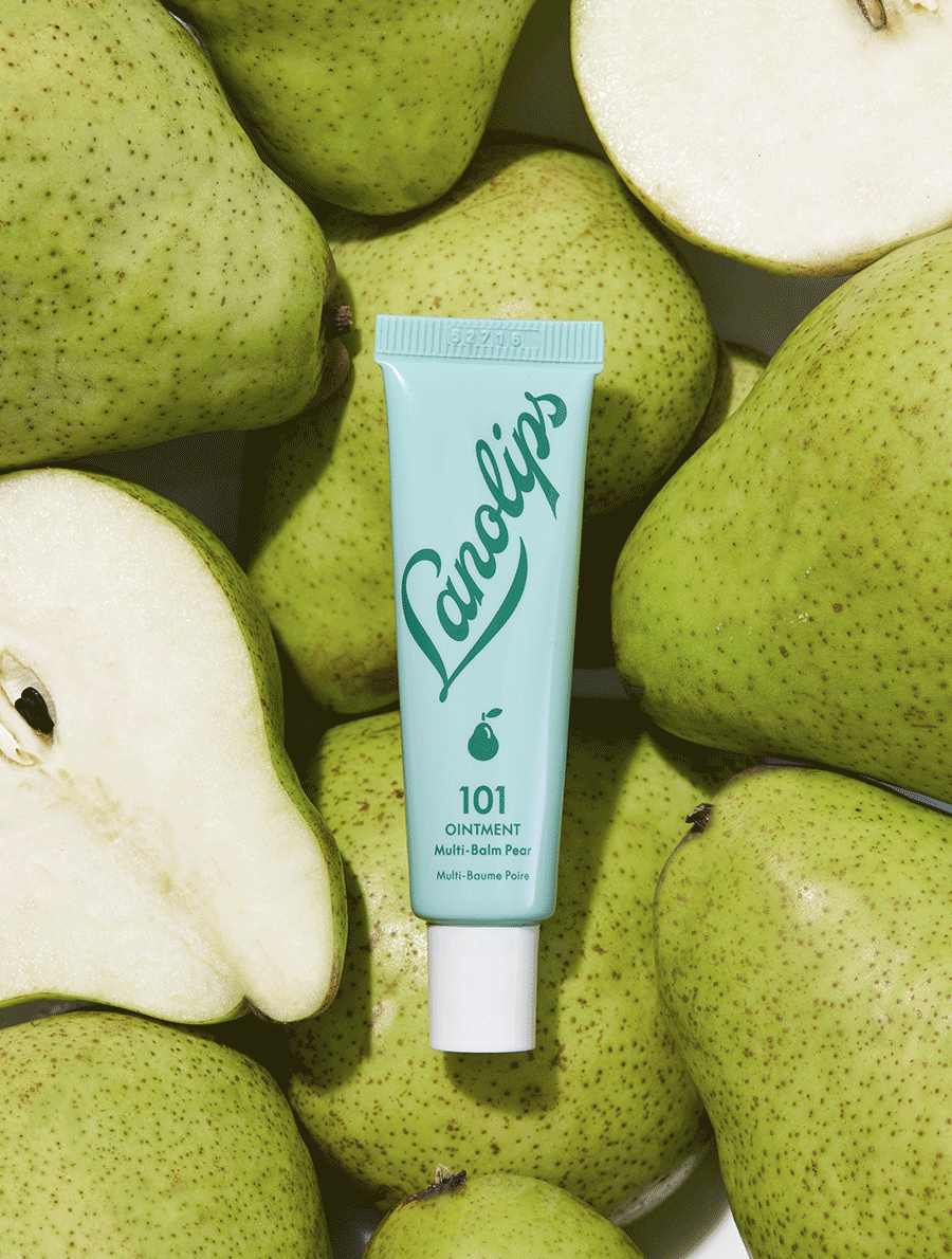 Lanolips 101 Ointment Multi-Balm in Pear has our iconic Original 101 Ointment and infused it with delicate pear-seed oil & vitamin E