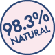 Natural Icon - 98.3%
