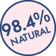 Natural Icon - 98.4%