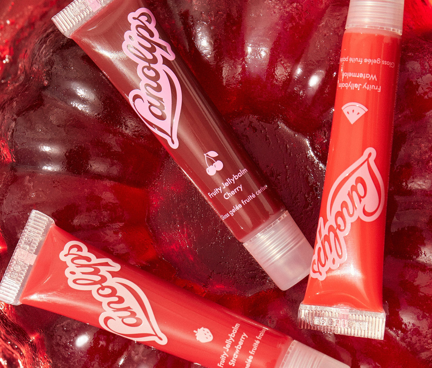 The Lanolips Jellybalm range comes in three fruity flavours: Strawberry, Cherry and Watermelon. Made with ultra rich lanolin, all natural fruit extract, these balms provide deep hydration with a sheer, glossy tint inspired by fresh fruit.