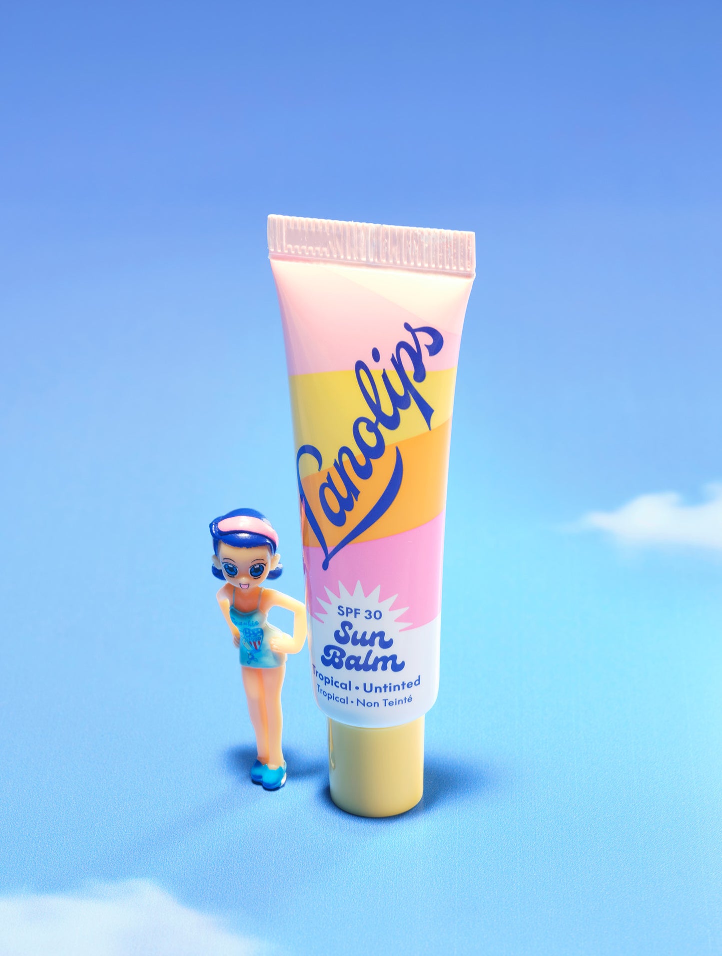 From the creators of “The World’s Best Lip Balm” comes Lanolips Sun Balm SPF 30 - hydrating, glossy, tropical & sun-safe. It’s the sun, in a tube.