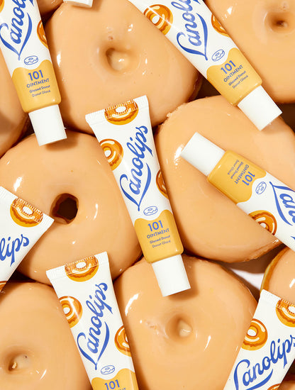 Lanolips' 101 Ointment Multi-Balm is made with lanolin, vitamin-e and all-natural flavours.