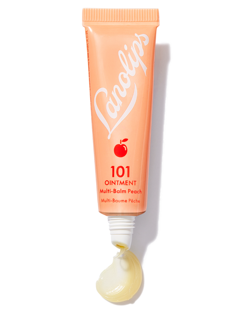 Lanolips 101 Ointment Multi-Balm in Peach