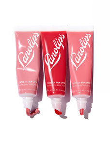 Lanolips Tinted Lip Balm SPF30 in Perfect Nude, Red Apple and Rose