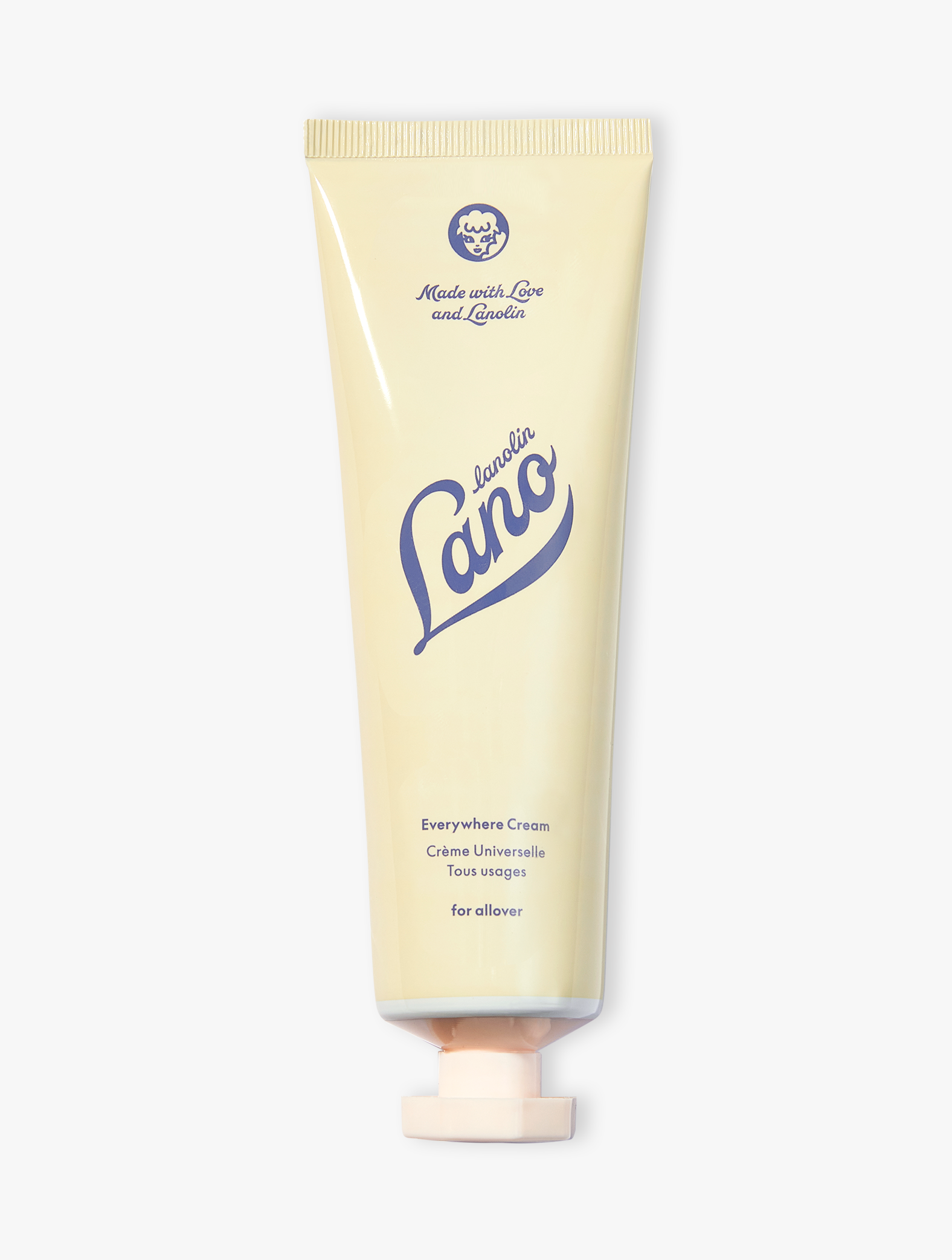 Product Shot Of The Lanolips Everywhere Cream formulated for dry, thirsty skin all-over. An especially rich & gentle one-cream solution for allover & everywhere leaving your skin nourished & silky.