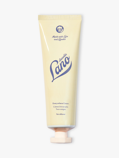 Product Shot Of The Lanolips Everywhere Cream formulated for dry, thirsty skin all-over. An especially rich & gentle one-cream solution for allover & everywhere leaving your skin nourished & silky.