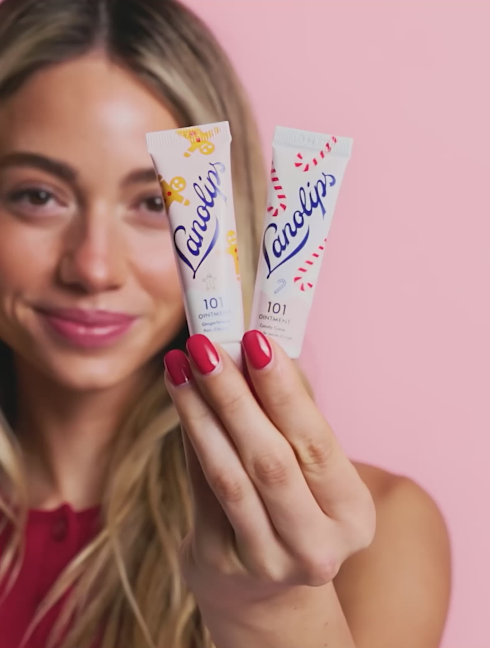 Video of the Lanolips Holiday Lip Duo Gingerbread House. 