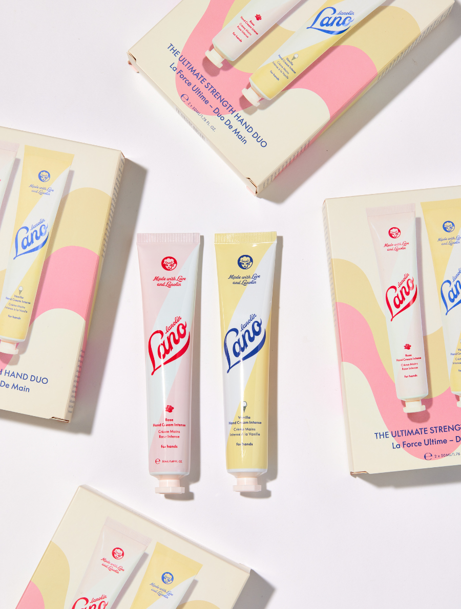 The Ultimate Strength Hand Duo comes in two delicious flavours, Vanilla and Rose. 